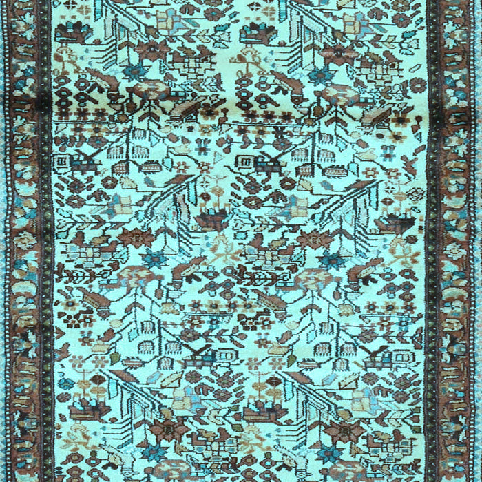 Persian Light Blue Traditional Rug, tr2708lblu