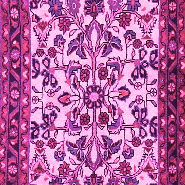 Machine Washable Animal Pink Traditional Rug, wshtr2709pnk