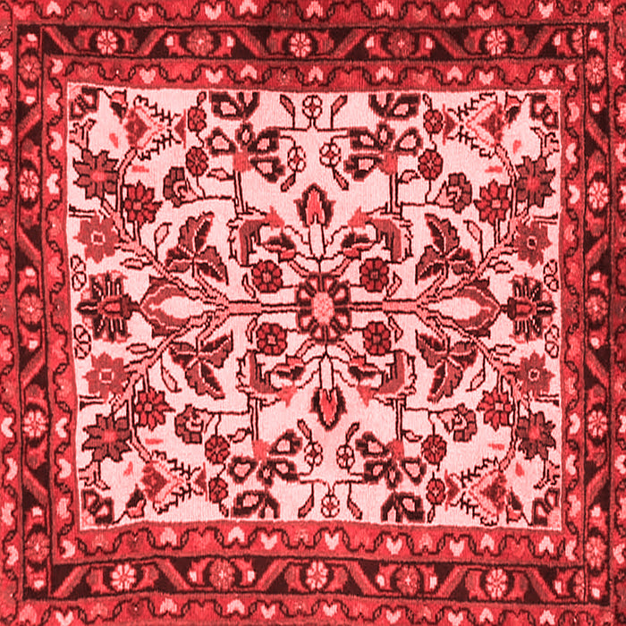 Animal Red Traditional Rug, tr2709red
