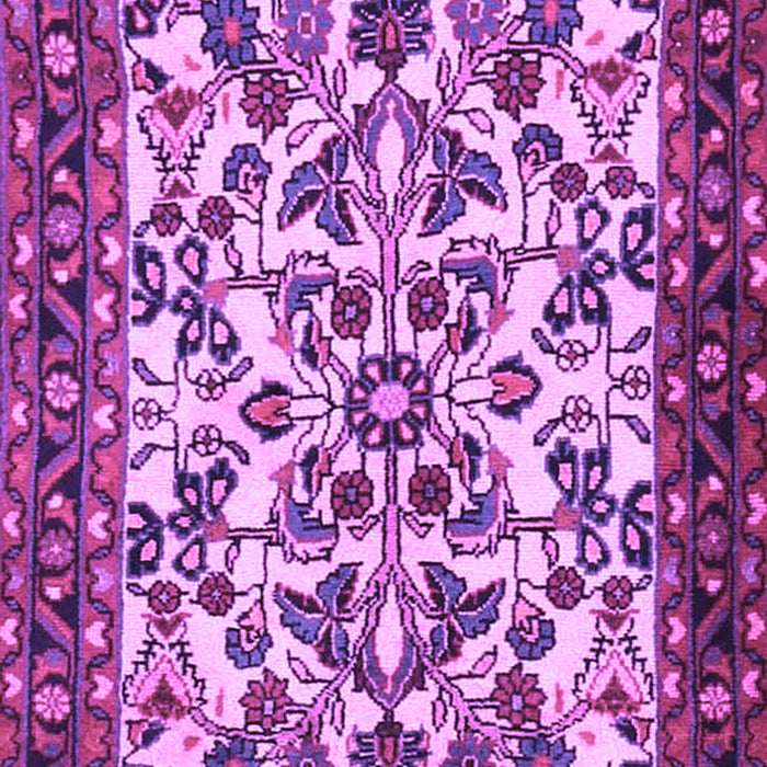 Machine Washable Animal Purple Traditional Area Rugs, wshtr2709pur