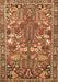 Animal Brown Traditional Rug, tr270brn