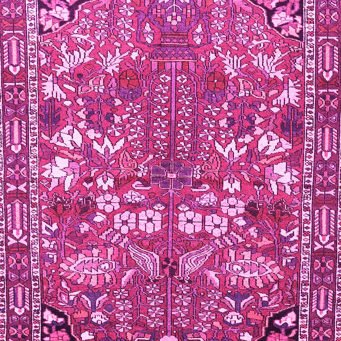 Machine Washable Animal Pink Traditional Rug, wshtr270pnk