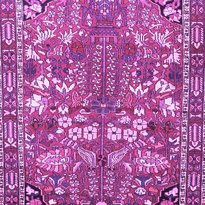 Machine Washable Animal Purple Traditional Area Rugs, wshtr270pur