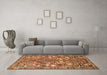 Machine Washable Animal Brown Traditional Rug in a Living Room,, wshtr270brn