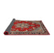 Sideview of Traditional Red Persian Rug, tr2710