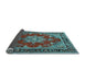 Sideview of Persian Light Blue Traditional Rug, tr2710lblu