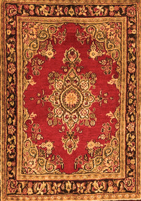 Persian Orange Traditional Rug, tr2710org