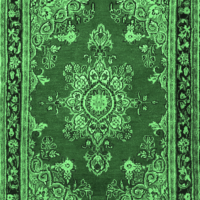 Persian Emerald Green Traditional Rug, tr2710emgrn