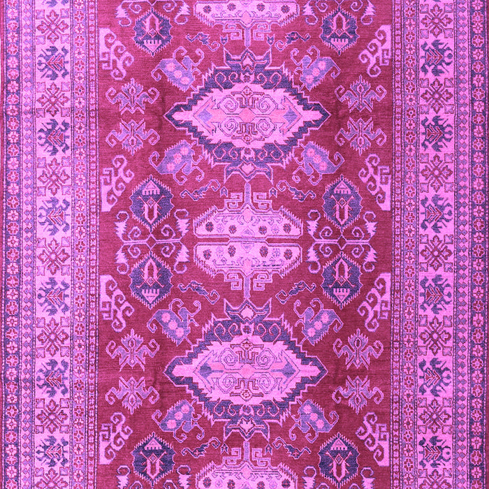 Machine Washable Persian Purple Traditional Area Rugs, wshtr2712pur