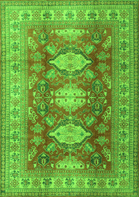 Persian Green Traditional Rug, tr2712grn