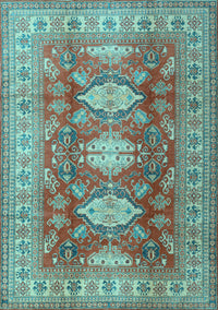 Persian Light Blue Traditional Rug, tr2712lblu