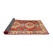 Sideview of Traditional Red Persian Rug, tr2713