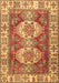 Machine Washable Persian Brown Traditional Rug, wshtr2713brn