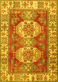 Persian Yellow Traditional Rug, tr2713yw