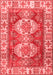 Persian Red Traditional Area Rugs