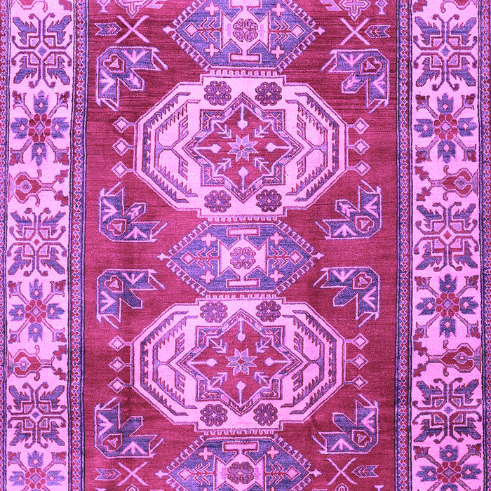 Machine Washable Persian Purple Traditional Area Rugs, wshtr2713pur