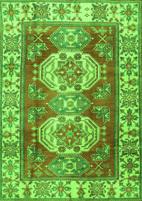 Persian Green Traditional Rug, tr2713grn
