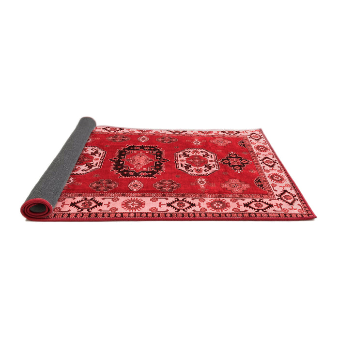 Geometric Red Traditional Area Rugs