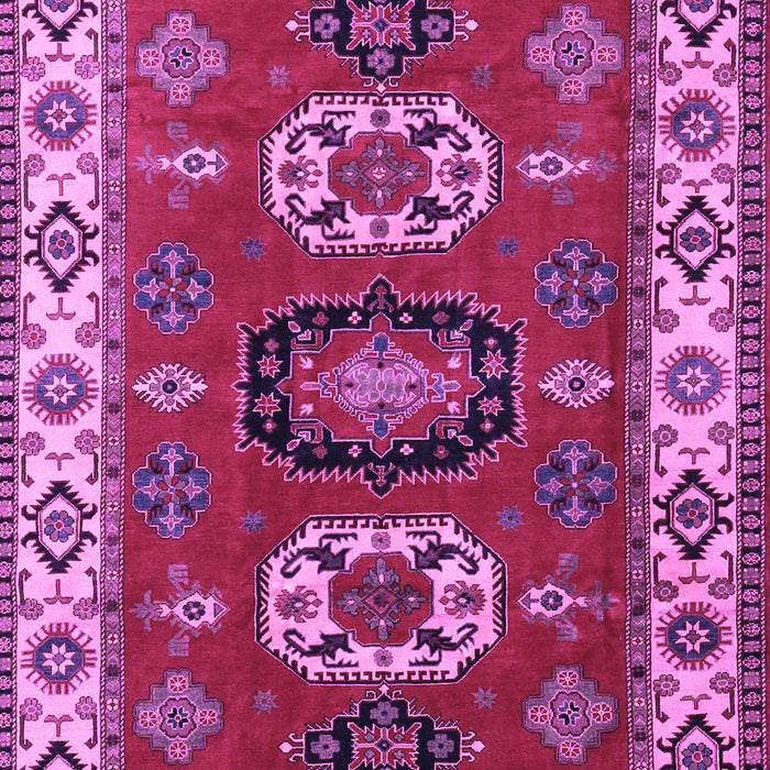 Geometric Purple Traditional Rug, tr2714pur