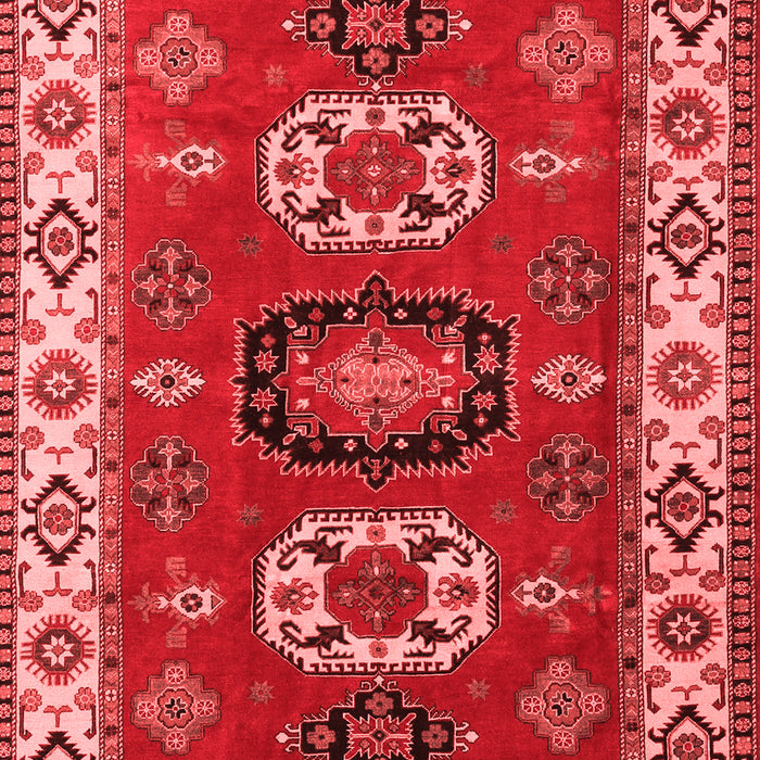 Geometric Red Traditional Area Rugs