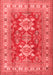 Geometric Red Traditional Area Rugs