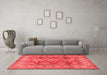 Traditional Red Washable Rugs