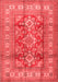 Geometric Red Traditional Area Rugs