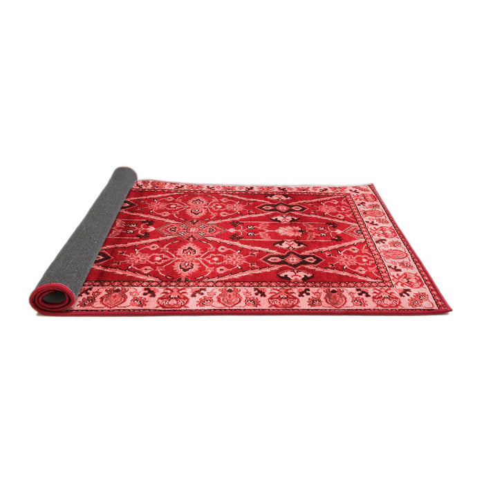 Geometric Red Traditional Area Rugs