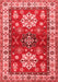 Geometric Red Traditional Area Rugs