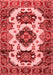 Geometric Red Traditional Area Rugs