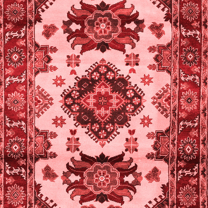 Geometric Red Traditional Area Rugs