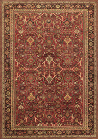 Persian Brown Traditional Rug, tr271brn