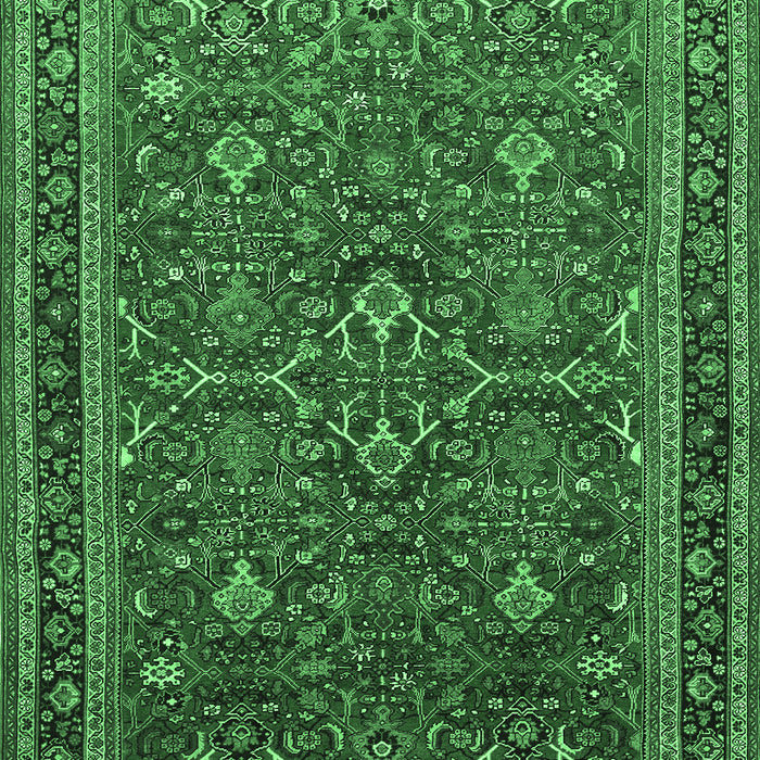 Persian Emerald Green Traditional Rug, tr271emgrn
