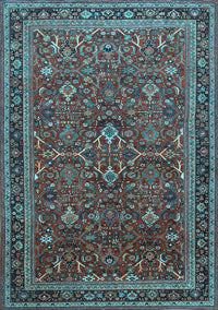 Persian Light Blue Traditional Rug, tr271lblu