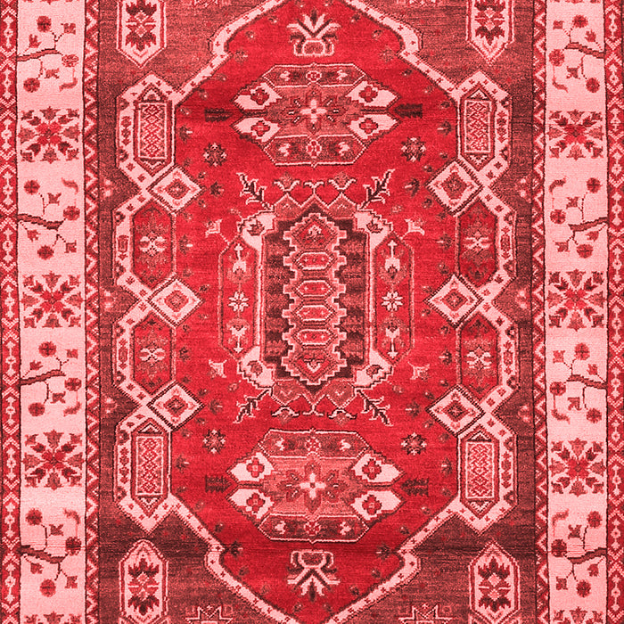 Geometric Red Traditional Area Rugs