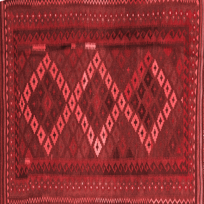 Machine Washable Persian Red Traditional Rug, wshtr2722red
