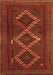 Persian Orange Traditional Rug, tr2722org