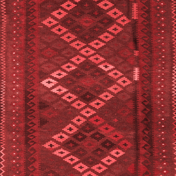 Machine Washable Persian Red Traditional Rug, wshtr2722red
