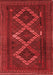 Persian Red Traditional Area Rugs