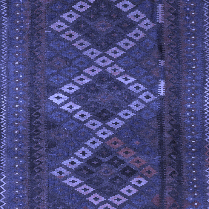 Machine Washable Persian Blue Traditional Rug, wshtr2722blu