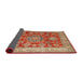 Sideview of Traditional Red Persian Rug, tr2724