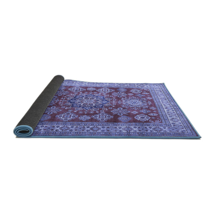 Sideview of Persian Blue Traditional Rug, tr2724blu
