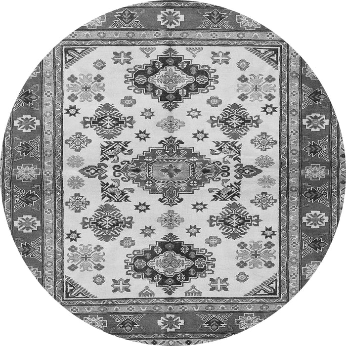 Square Persian Gray Traditional Rug, tr2725gry