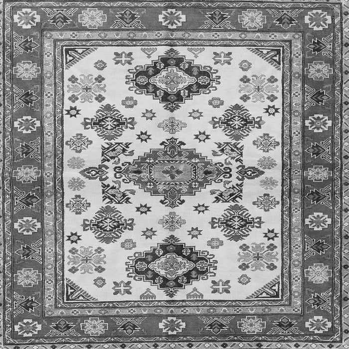 Serging Thickness of Persian Gray Traditional Rug, tr2725gry