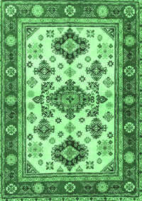 Persian Emerald Green Traditional Rug, tr2725emgrn