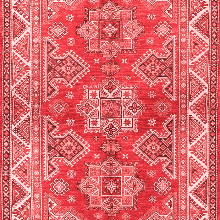 Machine Washable Persian Red Traditional Rug, wshtr2726red