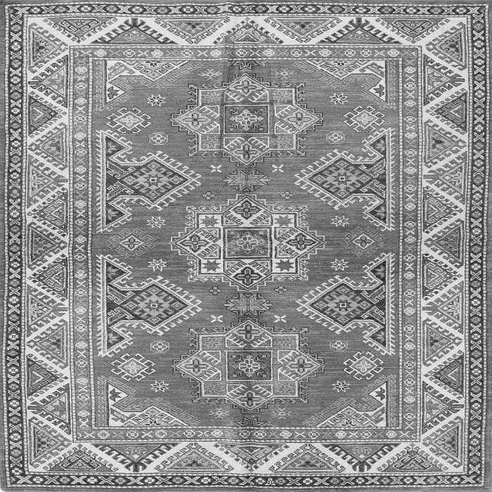 Serging Thickness of Persian Gray Traditional Rug, tr2726gry