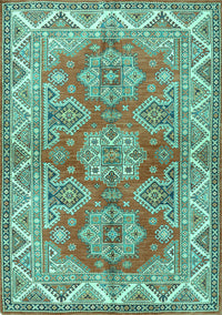 Persian Turquoise Traditional Rug, tr2726turq