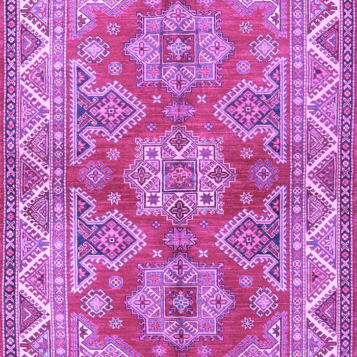 Machine Washable Persian Purple Traditional Area Rugs, wshtr2726pur