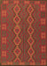 Southwestern Brown Country Rug, tr2727brn